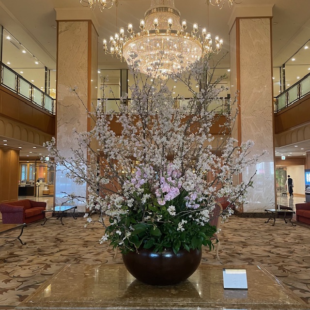 花の便り～ロビー装花